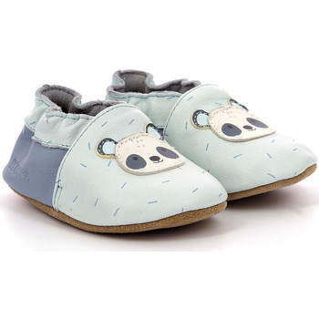 Chaussures Garçon Chaussons bébés Robeez Panda Master Bleu