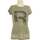 Vêtements Femme T-shirts & Polos Reebok Sport top manches courtes  36 - T1 - S Gris Gris