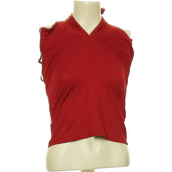 Vêtements Femme Débardeurs / T-shirts sans manche Zara débardeur  40 - T3 - L Rouge Rouge