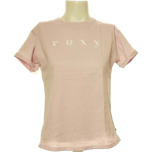 Vêtements Femme Sacs à dos Roxy top manches courtes  34 - T0 - XS Rose Rose