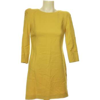 Vêtements Femme Robes courtes Zara robe courte  34 - T0 - XS Jaune Jaune
