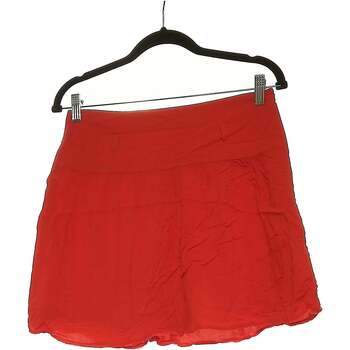 Vêtements Femme Jupes Camaieu jupe courte  38 - T2 - M Rouge Rouge