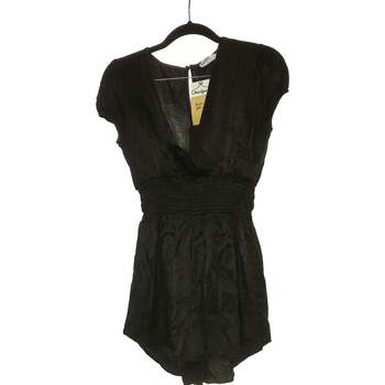 Vêtements Femme Tie Neck Printed Dress Bershka combi-short  36 - T1 - S Noir Noir