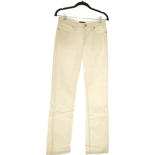Vêtements Femme Jeans Votre Nom jean droit femme  38 - T2 - M Blanc Blanc