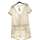 Vêtements Femme Combinaisons / Salopettes Massimo Dutti combi-short  34 - T0 - XS Blanc Blanc
