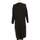 Vêtements Femme Robes Devernois robe mi-longue  40 - T3 - L Noir Noir