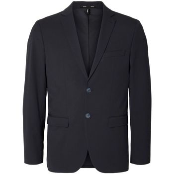 Vêtements Homme Vestes Selected 16087824 SLIM-LIAM-NAVY BLAZER Bleu