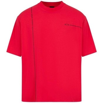 Vêtements Homme T-shirts manches courtes EAX  Rouge