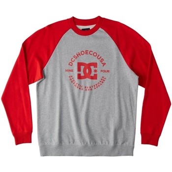 Vêtements Homme Sweats DC logo Shoes - Sweat col rond - gris et rouge Autres