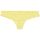Sous-vêtements Femme Tangas Pomm'poire Tanga jaune Flamant Rose Jaune