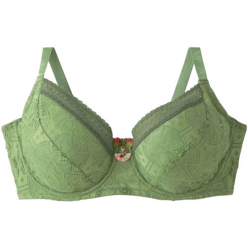 Sous-vêtements Femme Corbeilles & balconnets Pomm'poire Soutien-gorge à armatures vert Echo Vert
