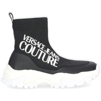 Chaussures Femme Baskets mode Versace Jeans Couture 73VA3SV5 Noir