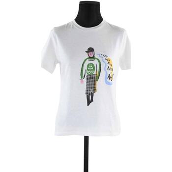 Vêtements Femme Débardeurs / T-shirts sans manche Dior T-shirts en coton Blanc