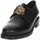 Chaussures Femme Mocassins Frau 98Z1 Noir