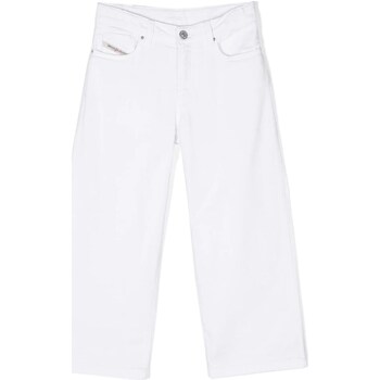 Vêtements Fille Mid-Length Jeans droit Diesel J01275-KXBGZ Blanc
