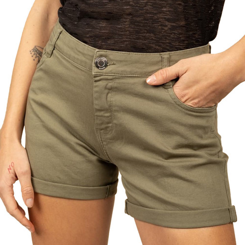 Vêtements Femme Shorts / Bermudas Deeluxe 02T708W Vert