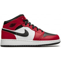 Nike Basket Mixte Air Jordan 1 MID 1554725 069 - 42.5 Rouge - Chaussures  Basket 269,90 €