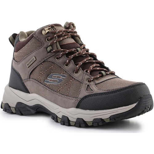 Chaussures Homme Boots Skechers Relaxed Fit: Selmen - Melano 204477-CHOC Marron