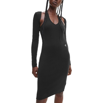 Vêtements Femme Robes courtes Calvin Klein Jeans J20J220545 Noir