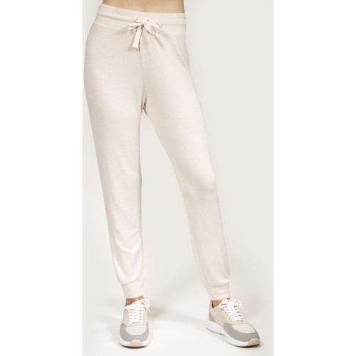 Isotoner Pantalon Homewear femme ultra doux et ultra confort Beige -  Vêtements Ensembles de survêtement Femme 29,99 €