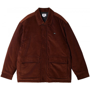 Vêtements Homme Vestes / Blazers Obey Rico cord jacket Marron