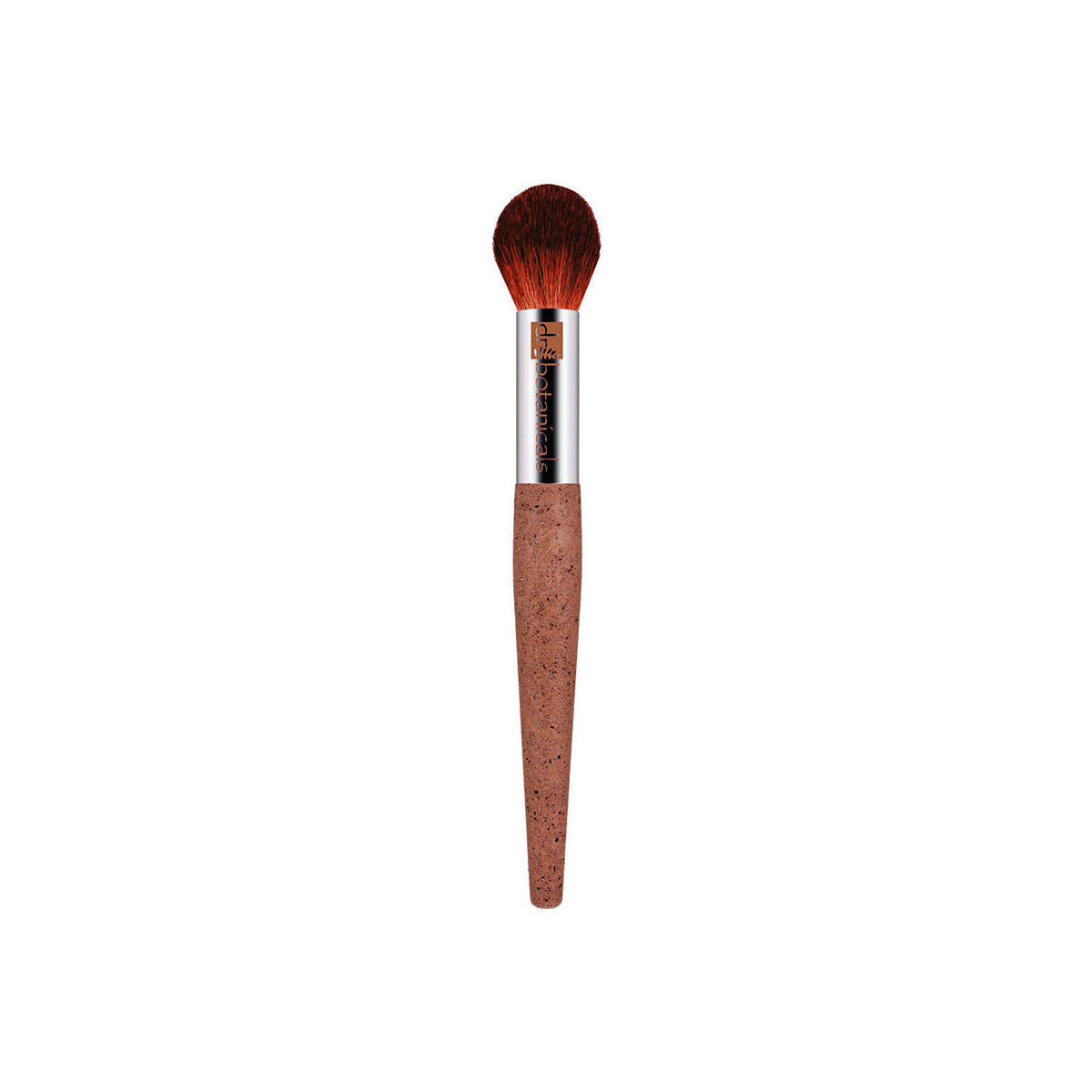 Beauté Femme Pinceaux Dr. Botanicals Highlighter Brush Bionic Synthetic Hair Recycled Aluminium Coff 