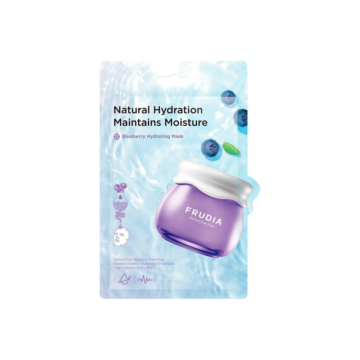 Accessoires textile Masques Frudia Blueberry Hydrating Mask 