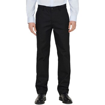 Vêtements Homme Pantalons 5 poches Only & Sons  22024468 Noir