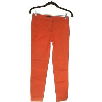 Vêtements Femme Pantalons Zara Pantalon Slim Femme  34 - T0 - Xs Orange