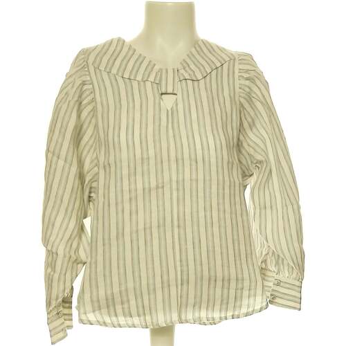 Vêtements Femme Tops / Blouses Housses de coussins blouse  34 - T0 - XS Blanc Blanc