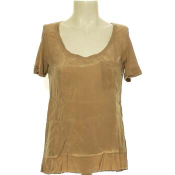 Vêtements Femme T-shirts manches courtes Comptoir Des Cotonniers 36 - T1 - S Marron
