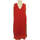 Vêtements Femme Robes courtes Miss Captain robe courte  36 - T1 - S Rouge Rouge