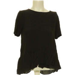 Vêtements Femme T-shirts & Polos Mango top manches courtes  36 - T1 - S Noir Noir