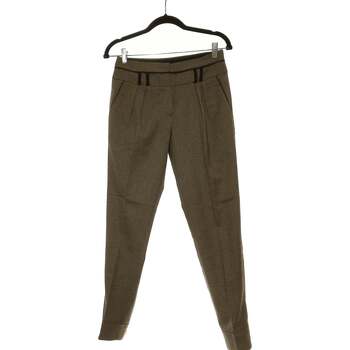 Vêtements Femme Pantalons Mango 34 - T0 - XS Marron