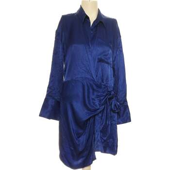 robe courte zara  robe courte  40 - t3 - l bleu 