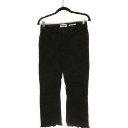 Vêtements Femme Reflective Jeans Essentiel jean slim femme  38 - T2 - M Noir Noir