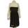 Vêtements Femme Robes longues Cop Copine Robe Mi-longue  42 - T4 - L/xl Gris