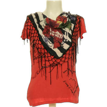Vêtements Femme T-shirts & Polos Desigual 34 - T0 - XS Rouge