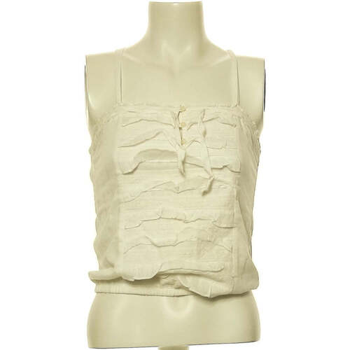 Vêtements Femme short sleeve t shirts Hollister débardeur  34 - T0 - XS Blanc Blanc