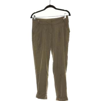 pantalon etam  pantalon droit femme  36 - t1 - s gris 