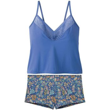 Vêtements Femme Pyjamas / Chemises de nuit Pomm'poire Top short bleu Gazette bleu