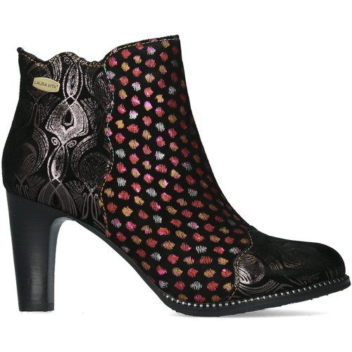 Chaussures Femme cleats Boots Laura Vita ALBANE 198 Noir