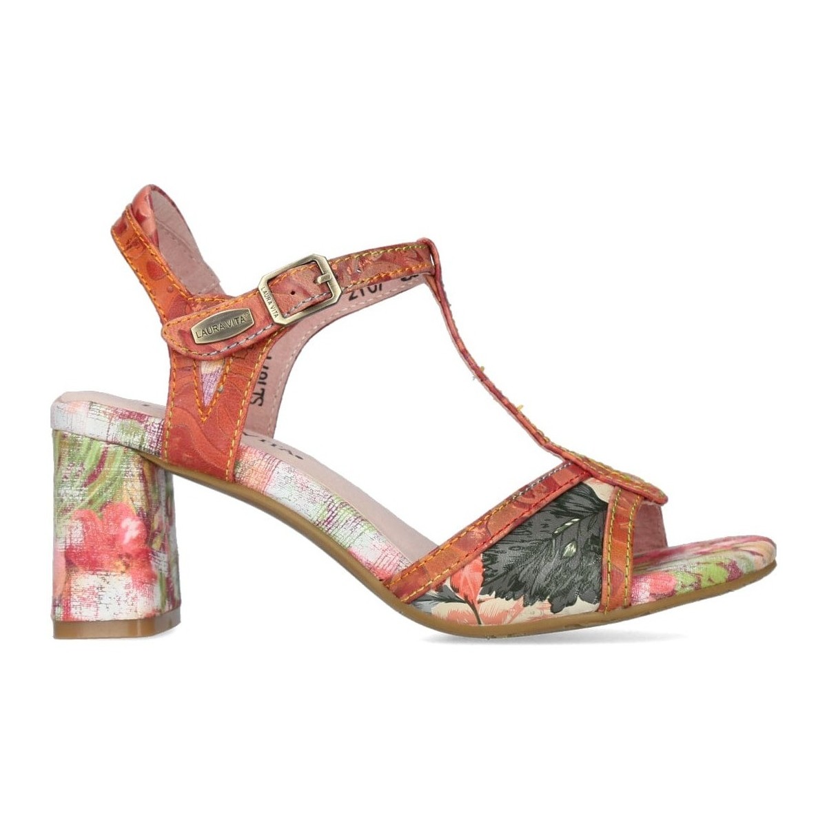 Chaussures Femme Sandales et Nu-pieds Laura Vita HECO 15 Rouge
