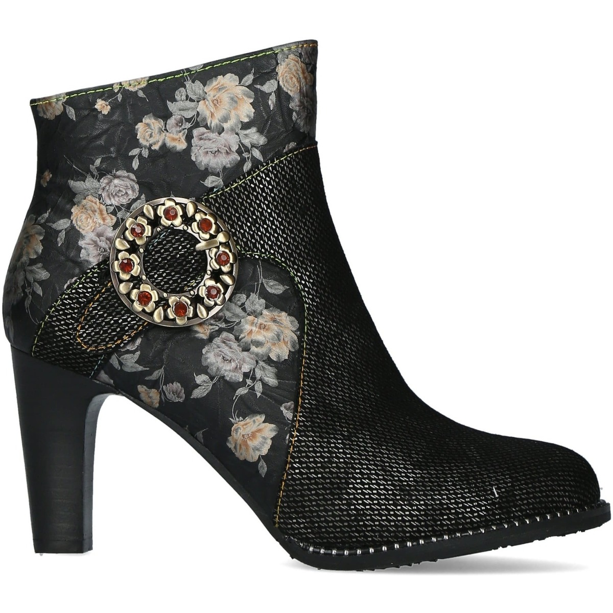 Chaussures Femme Boots Laura Vita ALCBANEO 311 Noir
