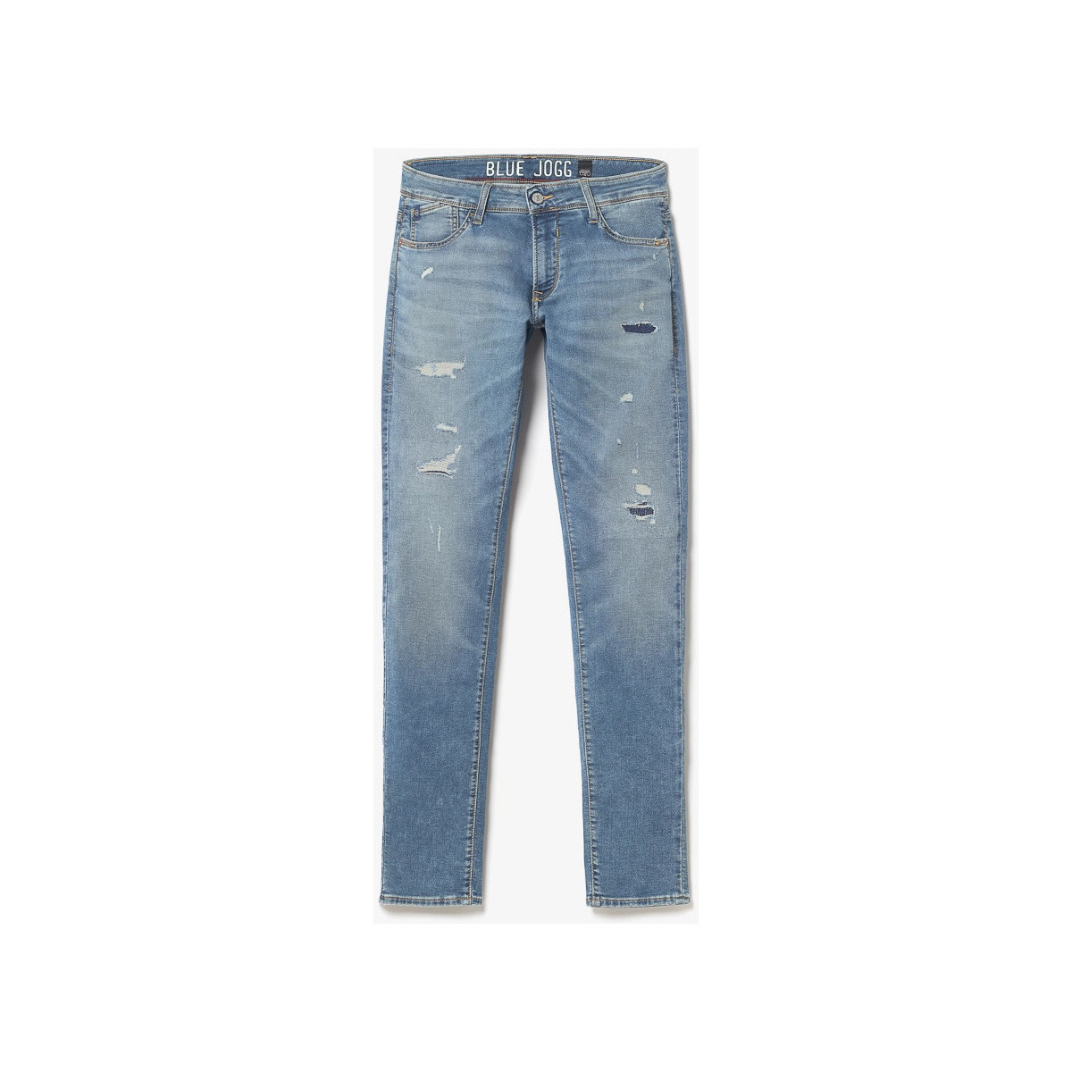Vêtements Homme Jeans Le Temps des Cerises Jogg 700/11 adjusted jeans destroy bleu Bleu