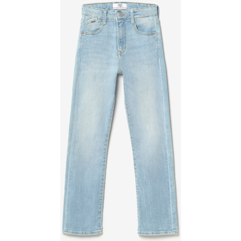 Vêtements Fille Jeans Elasthanne / Lycra / Spandexises Basic 400/12 mom taille haute 7/8ème jeans bleu Bleu
