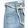 Vêtements Fille Jeans Le Temps des Cerises Precia 7/8ème jeans destroy bleu Bleu