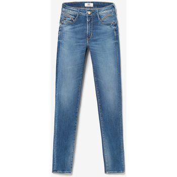 Vêtements Femme Jeans Les Tropéziennes par M Beises Lump pulp slim taille haute 7/8ème jeans bleu Bleu