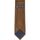 Vêtements Homme Cravates et accessoires Suitable Cravate Cognac Soie Marron