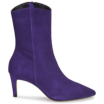Chaussures Femme Bottines JB Martin EMMY Chèvre velours violet